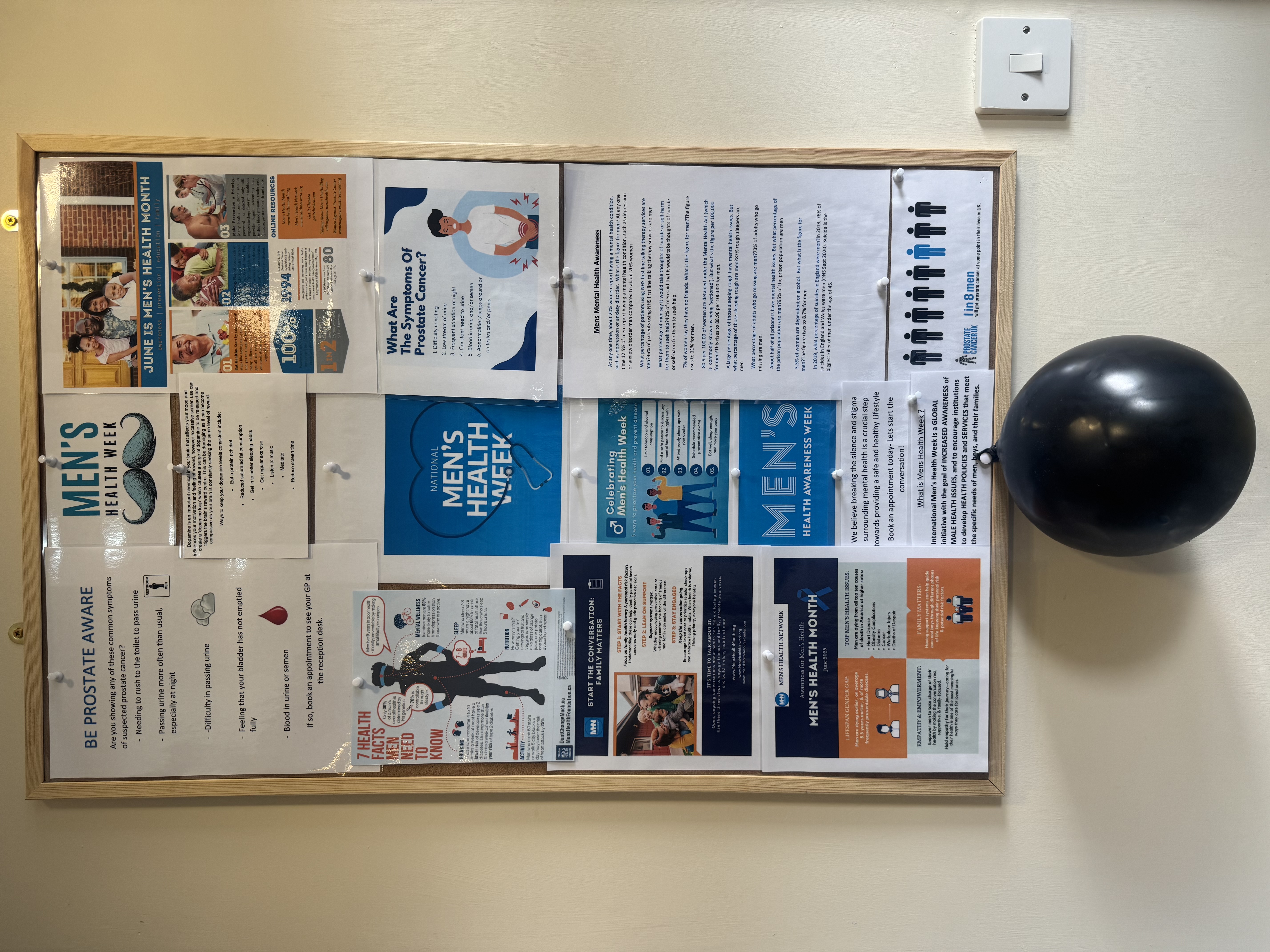 The mens health awareness board